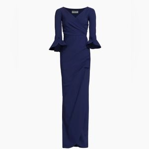 Chiara Boni Navy Blue Dress